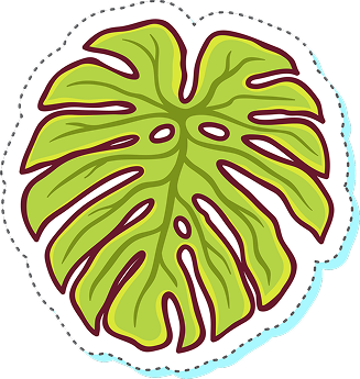 lily pad sticker